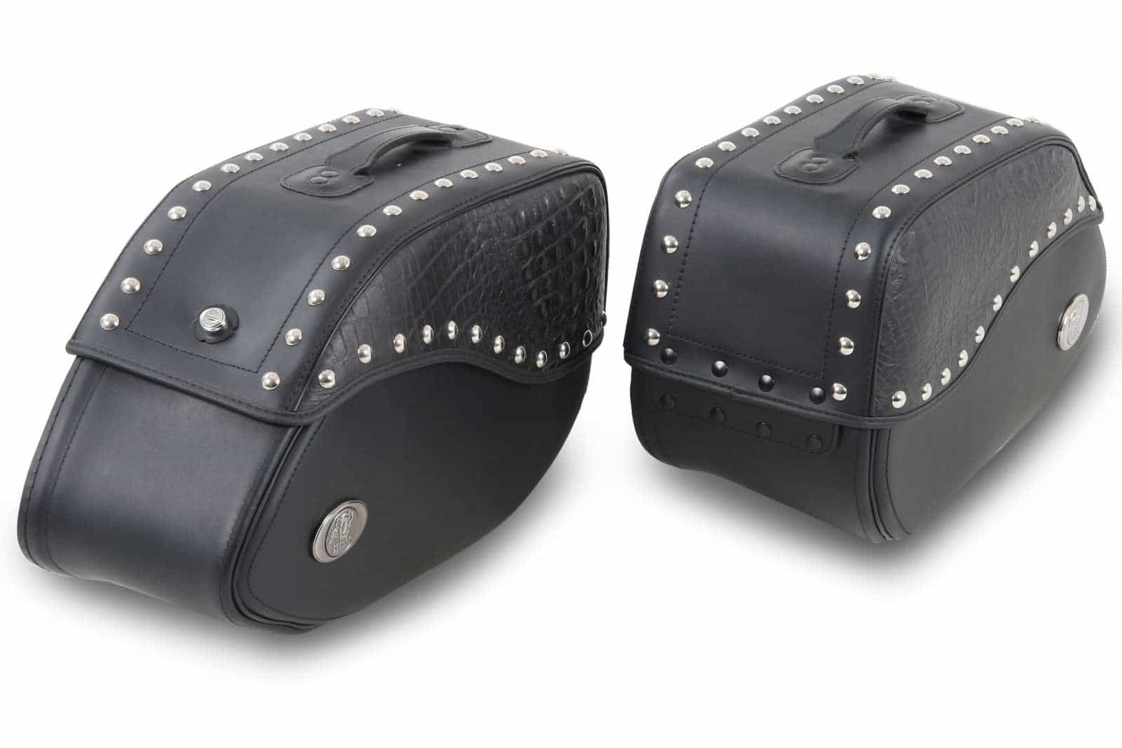 Sacoches cavalières Hepco & Becker Kit complet Ivory black pour support tubulaires - noir