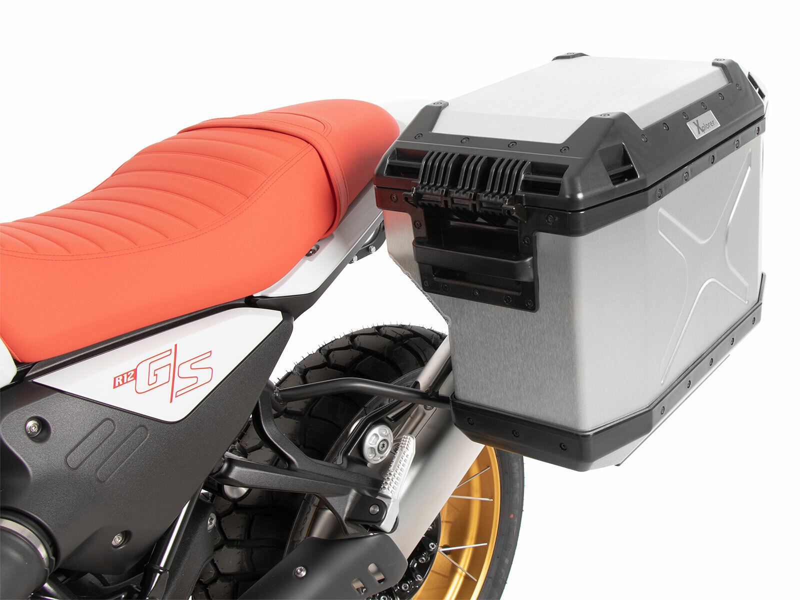 Valise Hepco & Becker Kit complet avec support - noir/argent