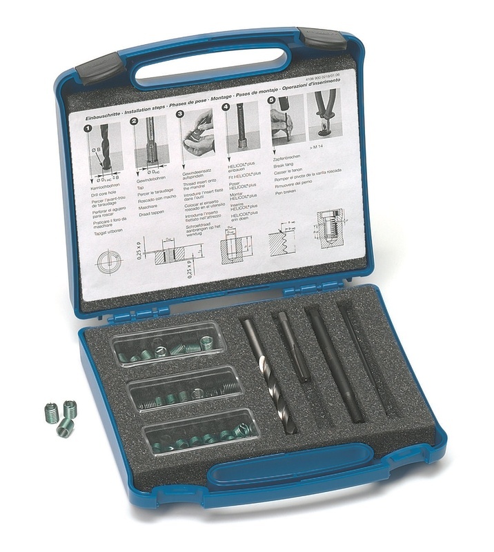 Kit de réparation filetage Helicoil Coffret réparation Plus M4x0,70