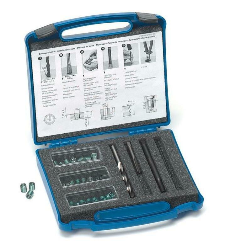 Kit de réparation filetage Helicoil Coffret réparation Plus M16x1,5