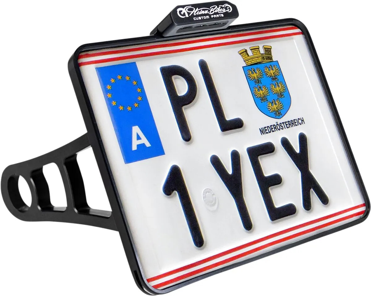 Support de plaque Heinz Bikes immatriculation