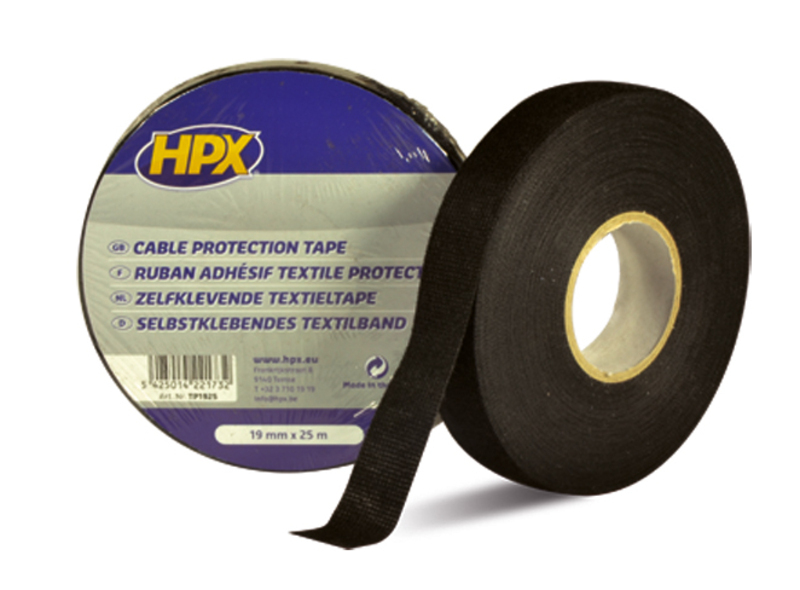 Scotch Hpx Ruban coton noir 19mm x 25m