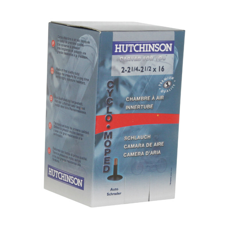 Chambre à air Hutchinson 16'' 2 A 2 1 - 2 16 SCHRADER REMORQUE 450x55A