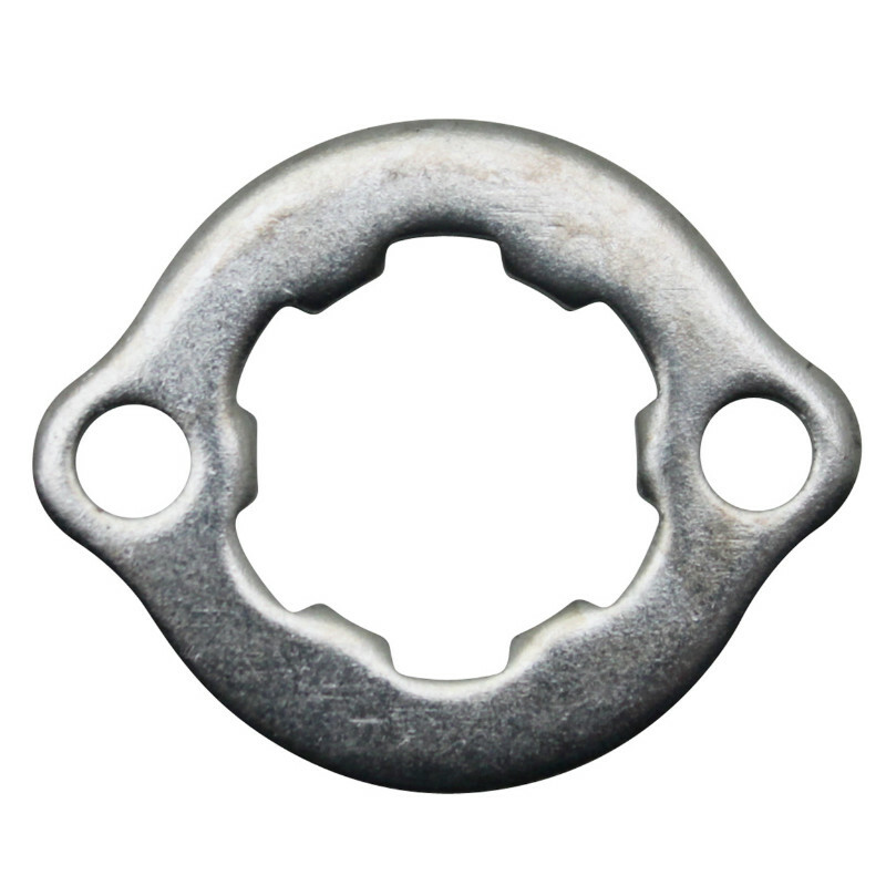 Plaquette maintien de pignon IGM ENTRAXE 25mm,TROU 5mm
