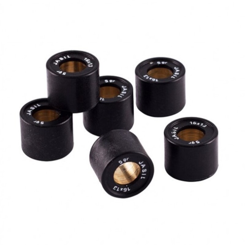 Galets de variateur Jasil Jeu 15x12mm 7,5gr - 6 pièces