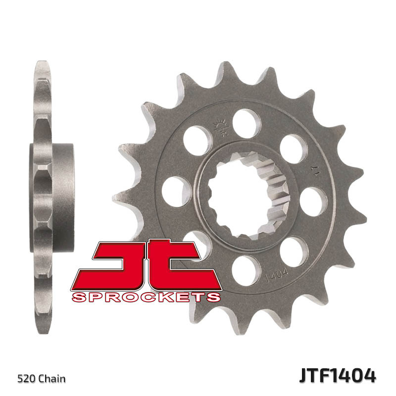 Pignon de sortie de boite JT. acier standard 1404 - 520