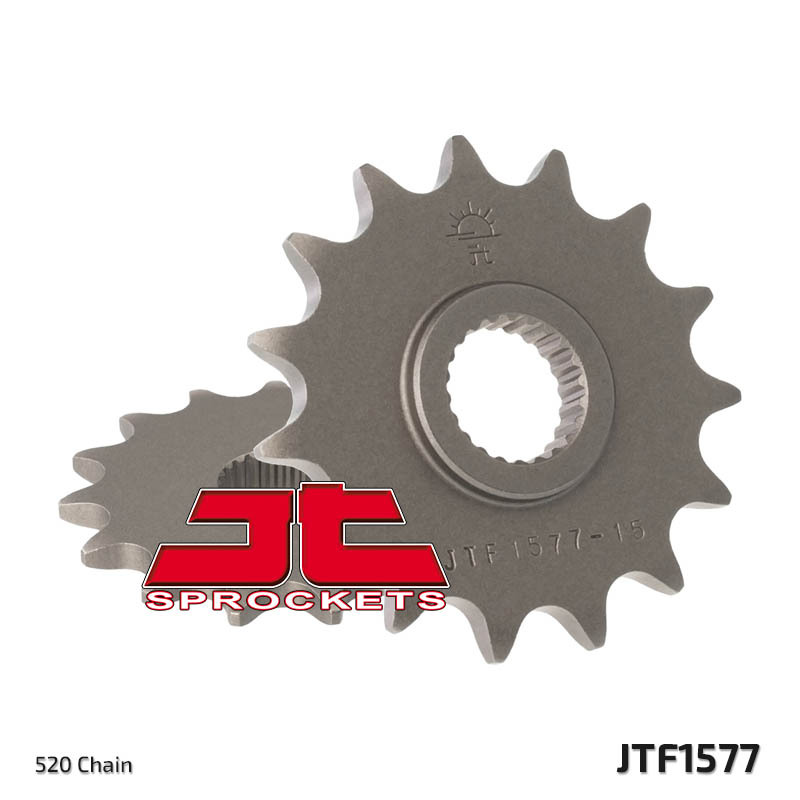 Pignon de sortie de boite JT. acier standard 1577 - 520