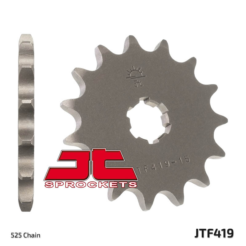 Pignon de sortie de boite JT. acier standard 419 - 525