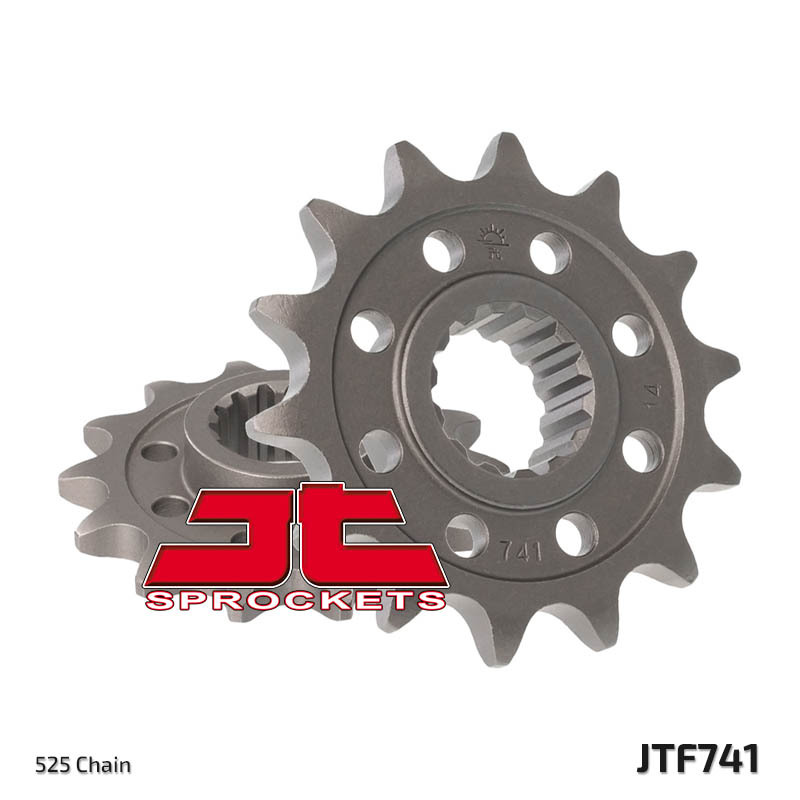 Pignon de sortie de boite JT. acier standard 741 - 525