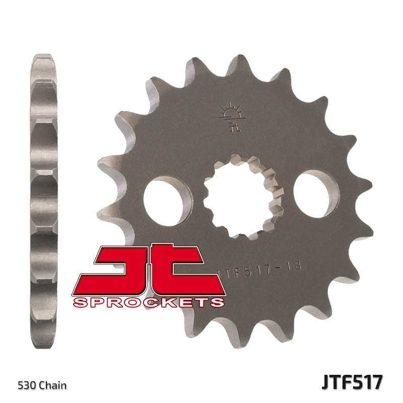 Pignon de sortie de boite JT. acier standard 517 - 530