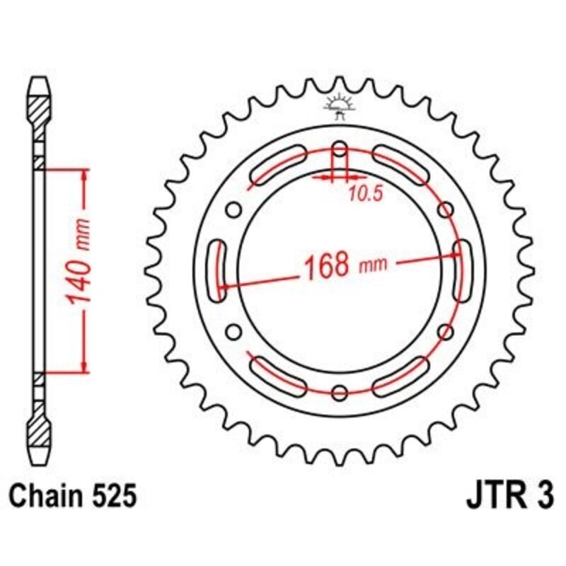Couronne JT. zinc standard 3 - 525