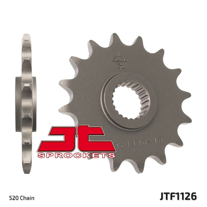 Pignon de sortie de boite JT. acier standard 1126 - 520