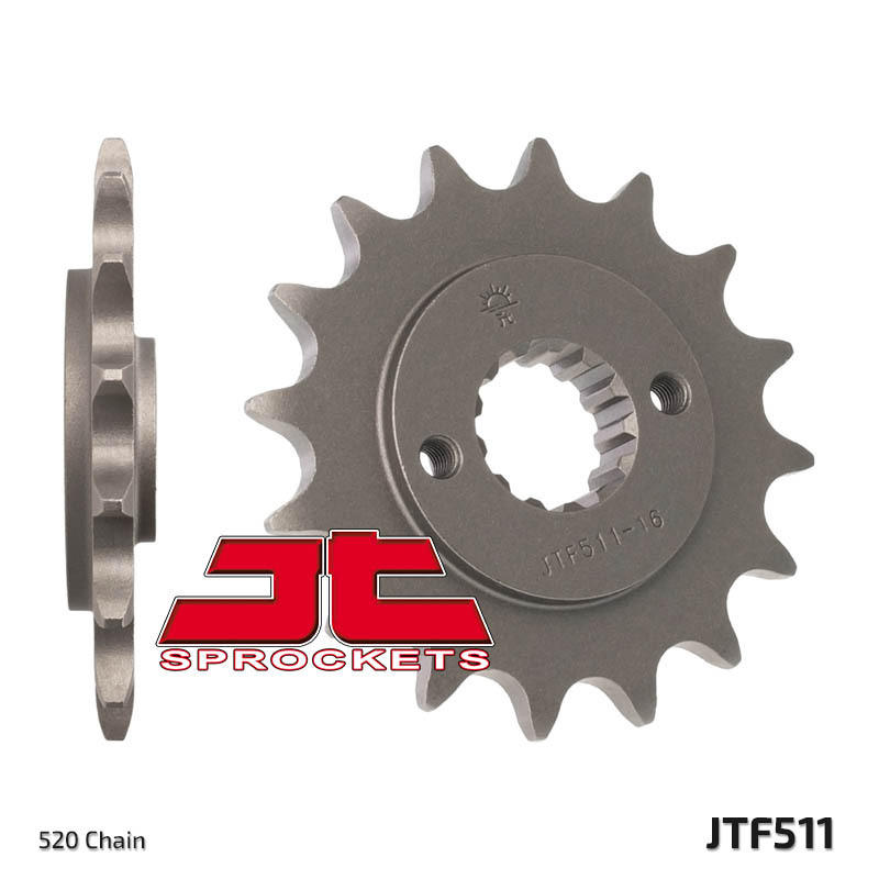 Pignon de sortie de boite JT. acier standard 511 - 520