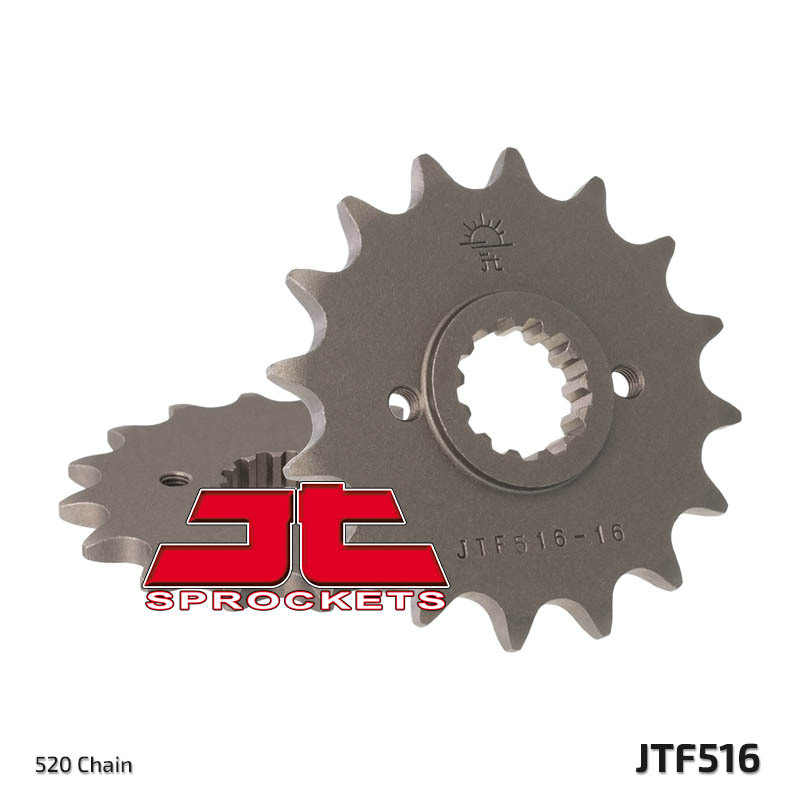 Pignon de sortie de boite JT. acier standard 516 - 520