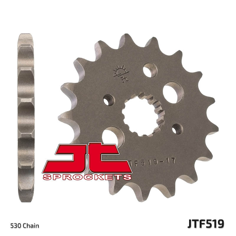 Pignon de sortie de boite JT. acier standard 519 - 525