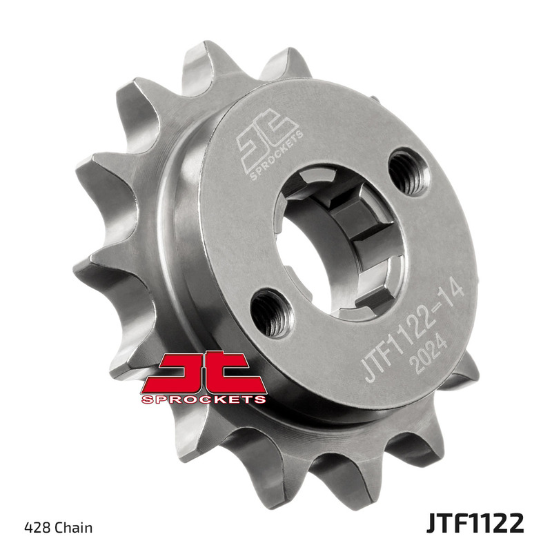 Pignon de sortie de boite JT. Acier Standard 1122 - 428