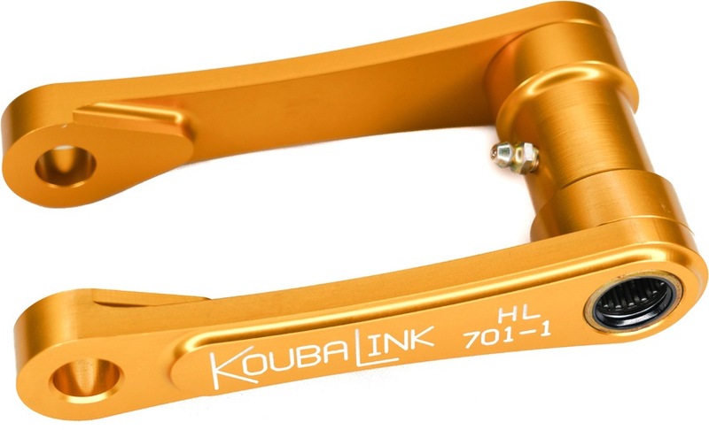 Biellette de suspension Koubalink Kit de rabaissement de selle (25.4 mm) or