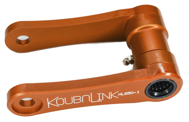 Kit de rabaissement Koubalink 25.4 mm orange