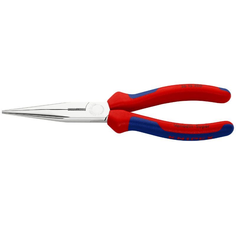 Pince à bec Knipex FIN DROITE PRO DEMI RONDE 200mm CHROME POIGNEE ERGONOMIQUE 26 15 200 MADE IN GERMANY