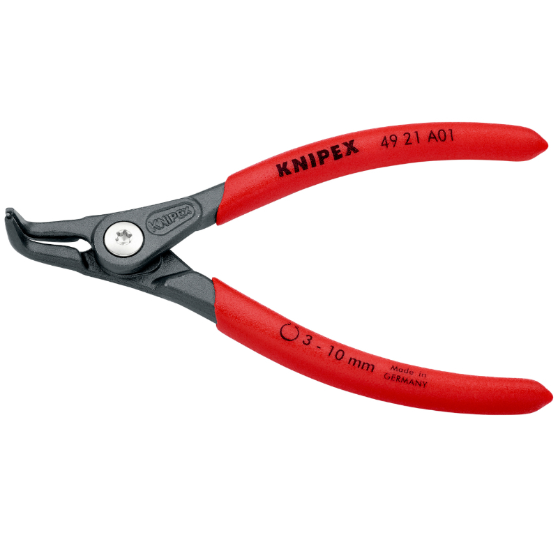 Pince à circlips Knipex EXTERIEUR PRO 140mm DIAM 3 A 10mm GRIS ANTIROUILLE POINTE 0,9mm COUDEE 49 21 A01 MADE IN GERMANY
