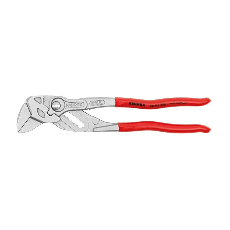 Pince multiprise Knipex CLE PRO ROBUSTE 250 mm CHROME POLYVALENT 86 03 250 MADE IN GERMANY