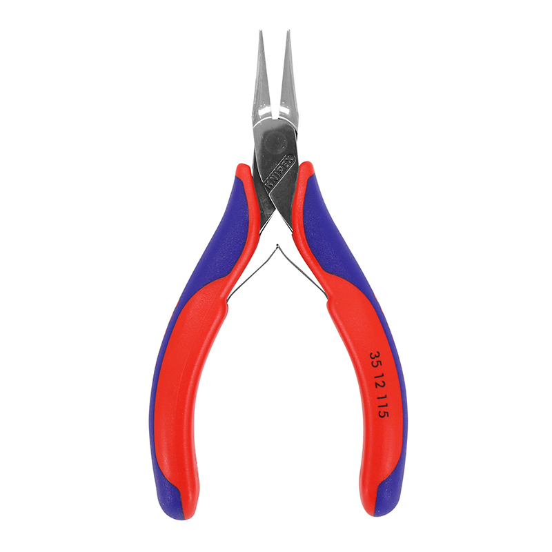 Pince à bec Knipex PLAT PRO 115mm CHROME POIGNEE ERGONOMIQUE IDEAL LES TRAVAUX PRECISION 35 12 115 MADE IN GERMANY