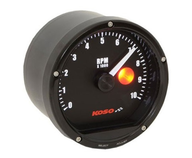 Compte Tour Koso D75 noir 10000rpm