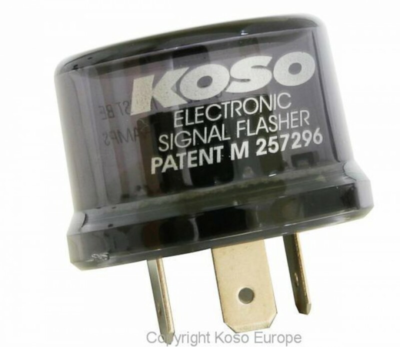 Centrale de clignotants Koso électronique 12V/15A