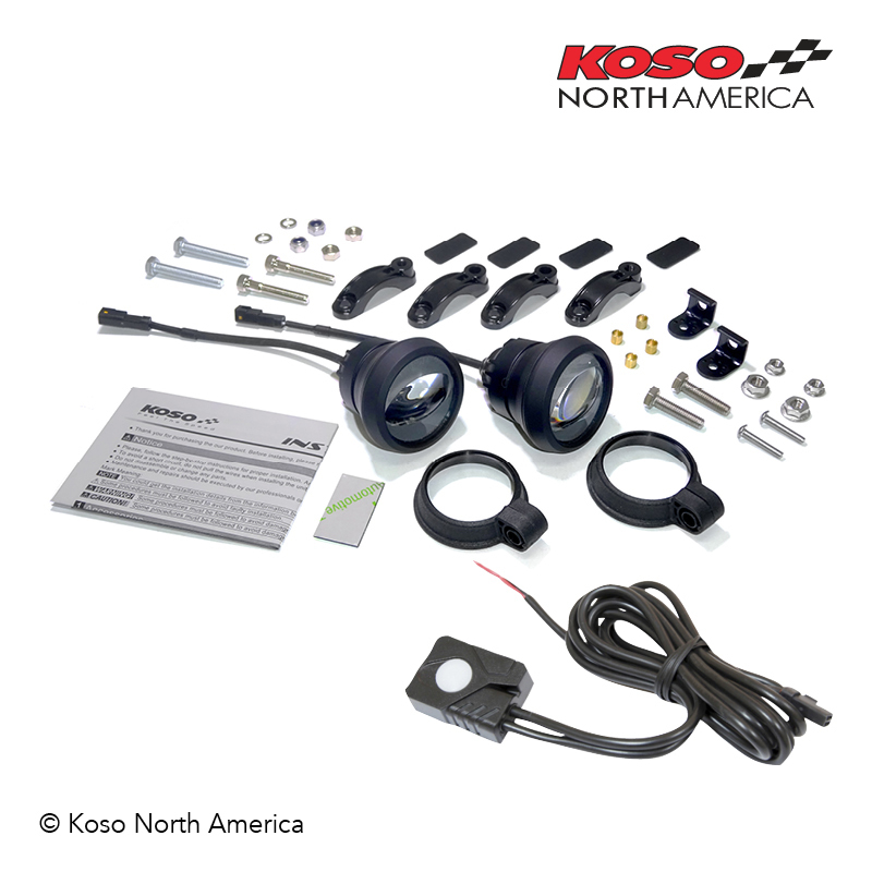 Feux Koso Kit phares anti-brouillard LED Aurora