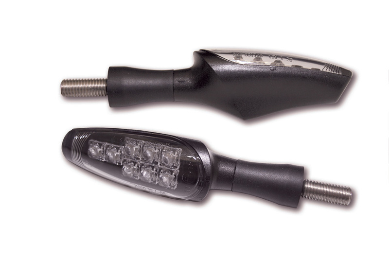 Clignotant Koso LED-Indicator Z1 , Black, Smoke, E-mark