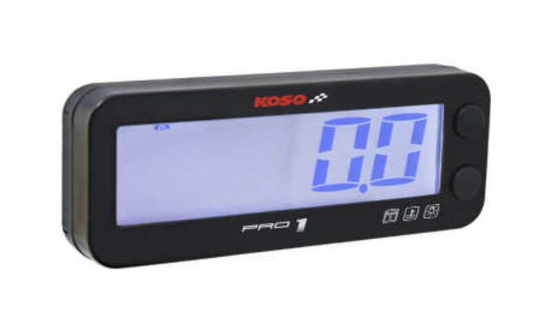 Compteur Koso Compte-tours Pro-1 LCD multifonctions noir