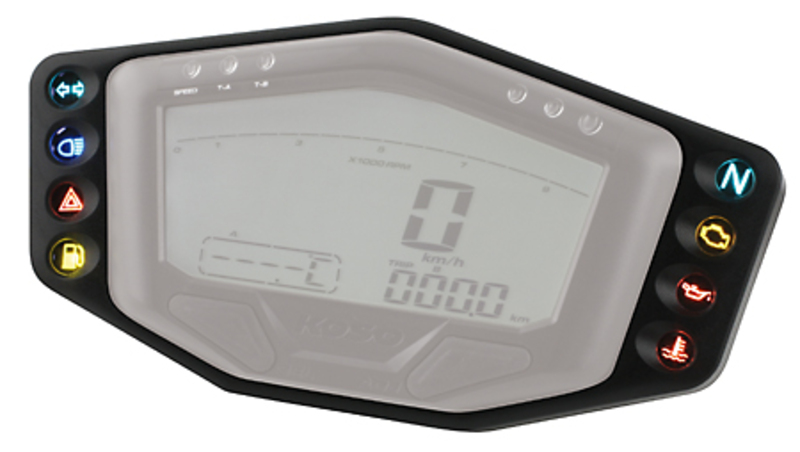 Compteur Koso Kit cadre + voyants de DB02 / DB02R