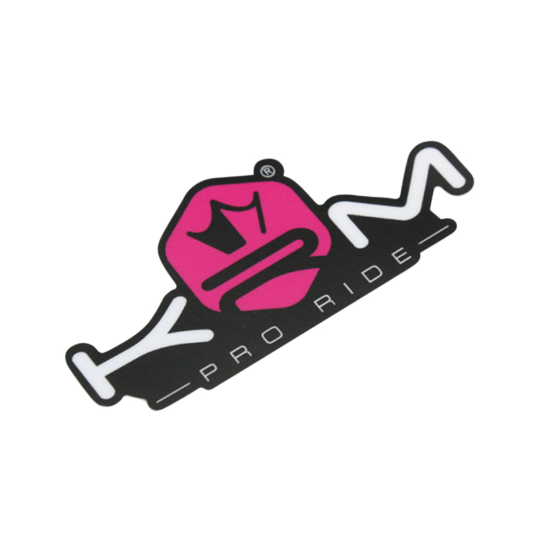 Sticker plaque phare KRM 80x40 mm ROSE