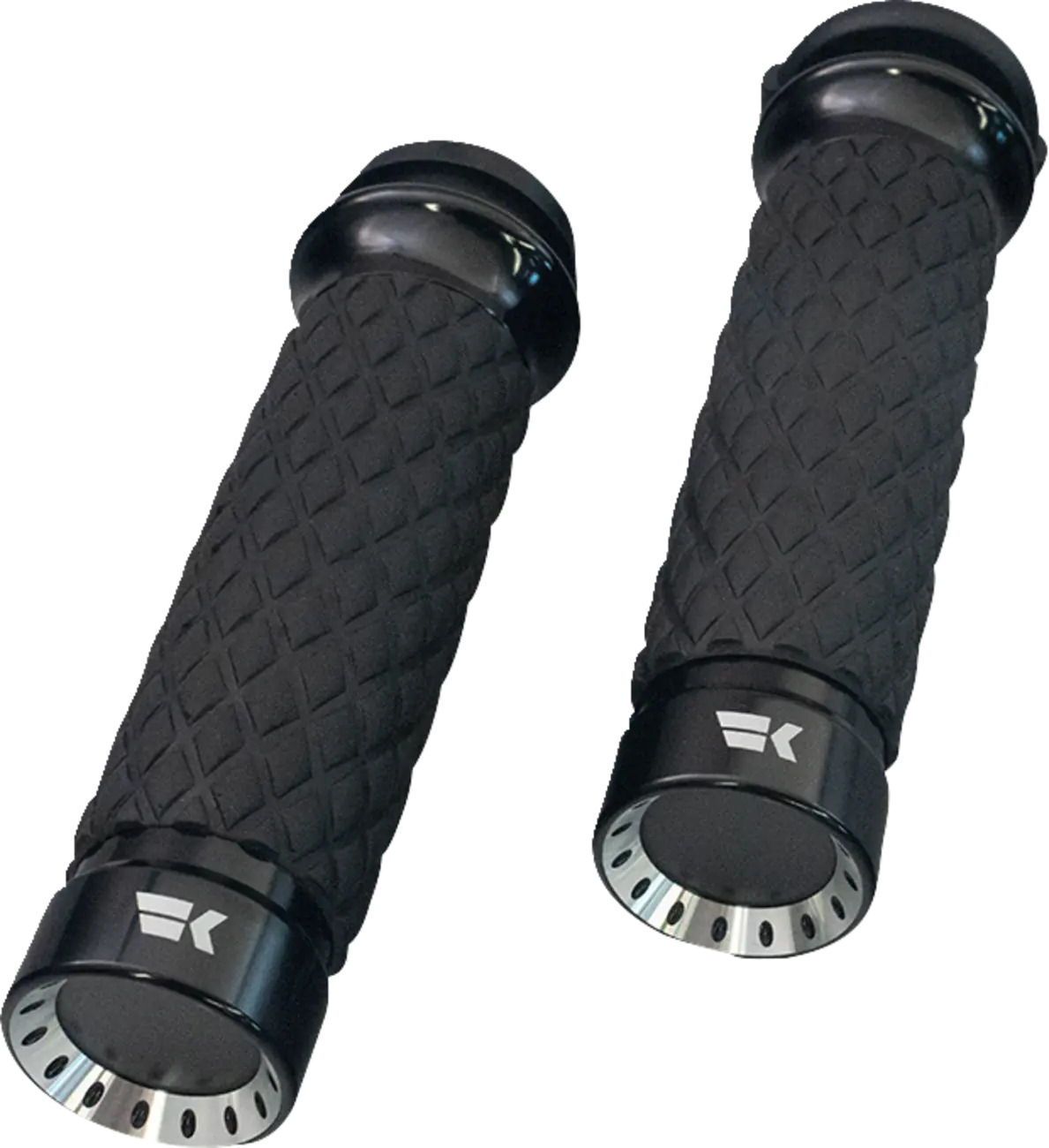 Poignées de guidon Khrome Werks Contour Personnalisé Turbine