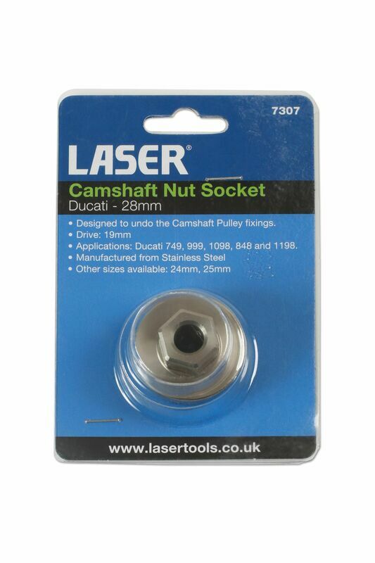 Douille Laser Tools créneau écrou arbre à cames