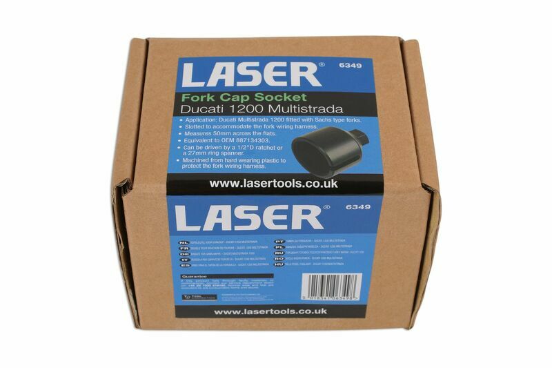Douille bouchon de fourche Laser Tools écrou fourche