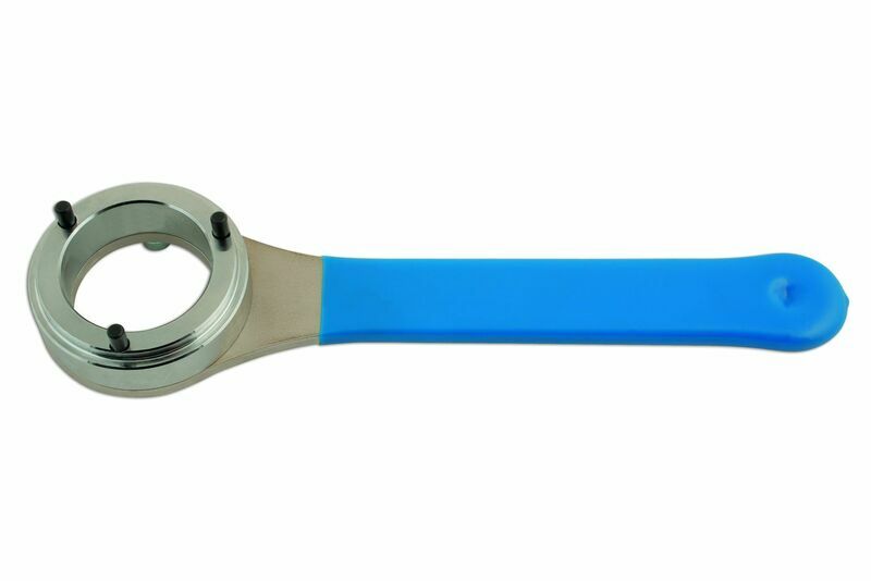 Laser Tools hydraulic rocker arm holding tool crankshaft sprocket locking wrench 3 prongs