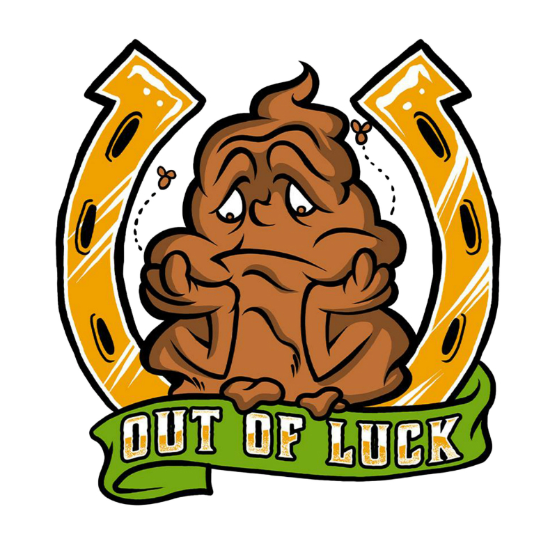 Planche de stickers Lethal Threat MINI OUT OF LUCK 60x80mm