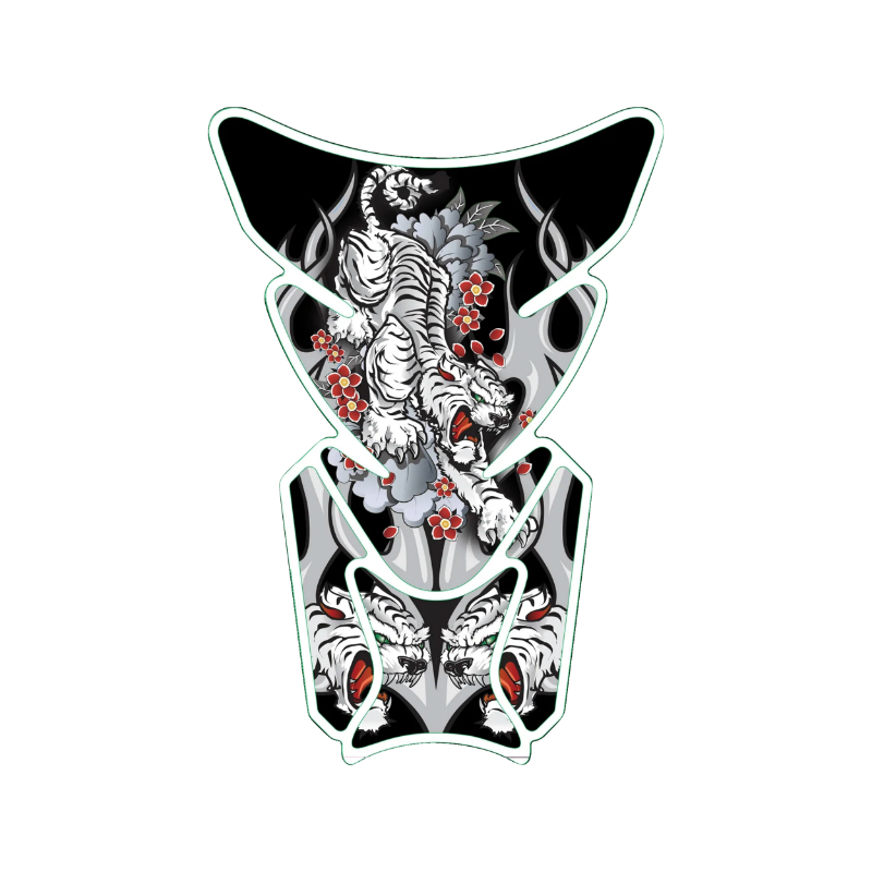 Protège réservoir Lethal Threat PROTECTION MOTO TIGER ATTACK 180x220mm LT70097