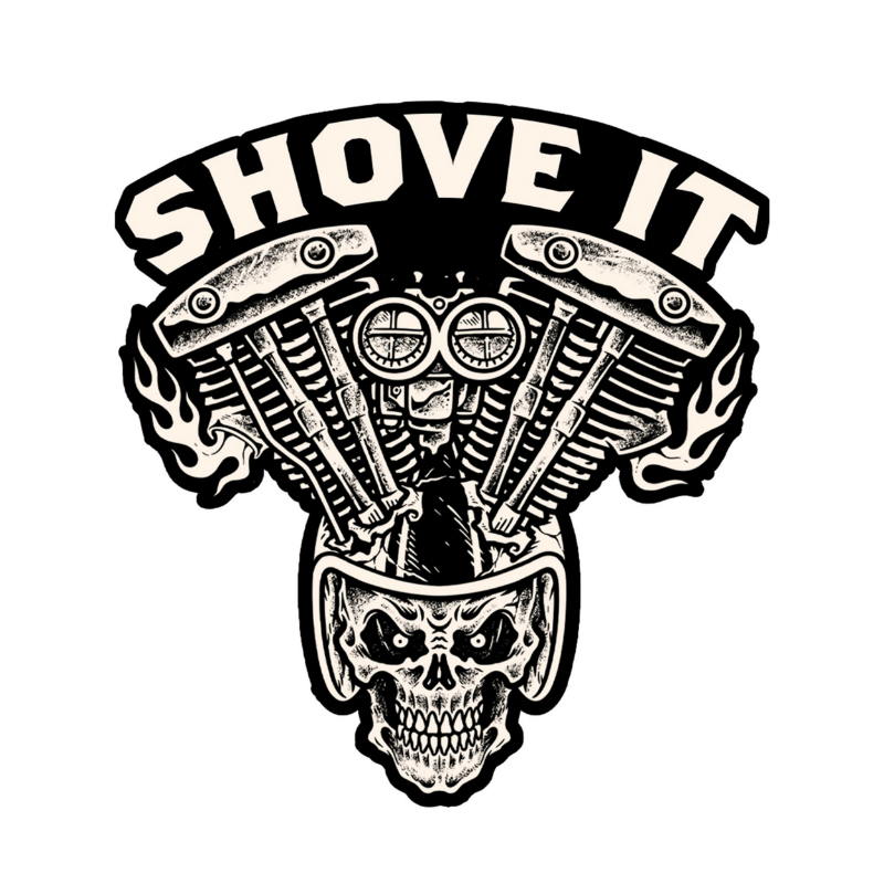 Planche de stickers Lethal Threat MINI SHOVE IT 60x80mm