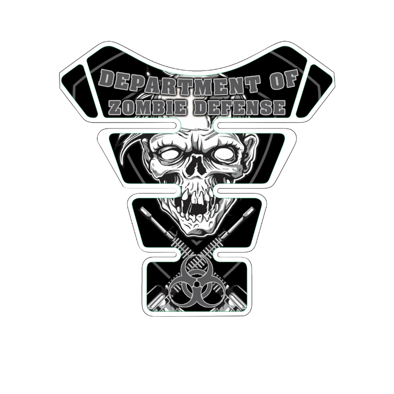 Protège réservoir Lethal Threat PROTECTION MOTO ZOMBIE DEFENSE 180x220mm LT70152