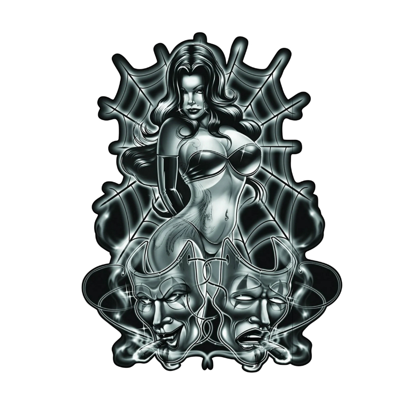 Planche de stickers Lethal Threat SPIDER WOMAN 150x200mm