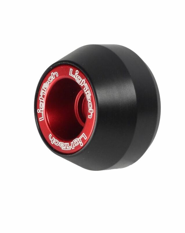 Protection Bras Oscillant LighTech Protections fourche et bras oscillant (axe de roue) rouge