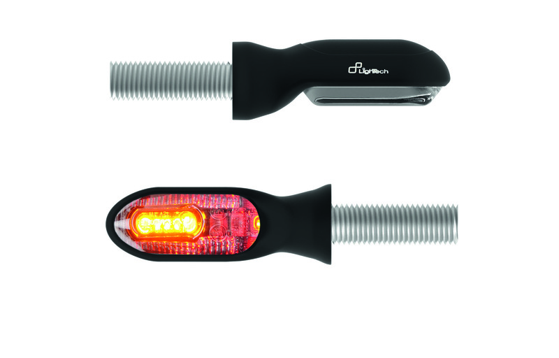 Clignotant LighTech s Led plastique ABS noir petite taille