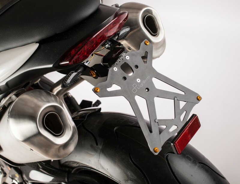 Support de plaque LighTech réglable - Street Triple 1050/S
