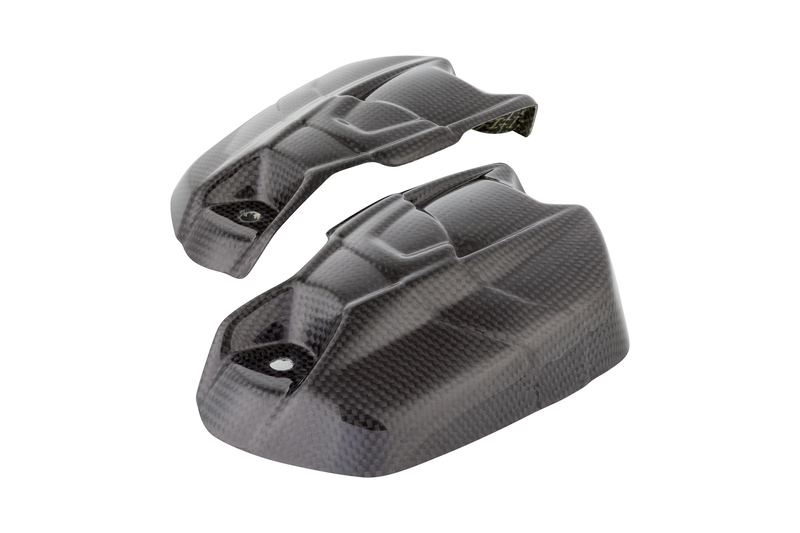 Protection Moteur LighTech couvre culasse carbone brillant