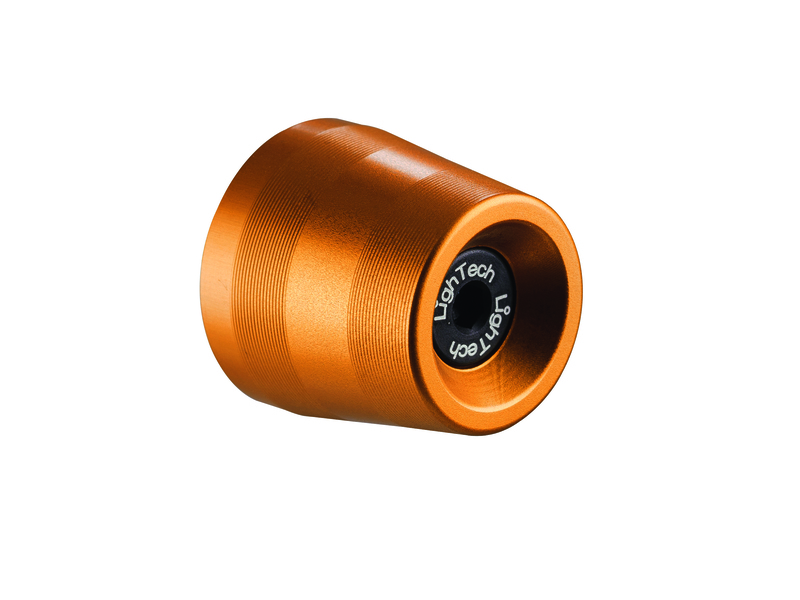 Embouts de guidon LighTech argent