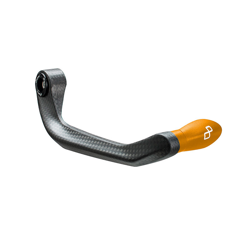 Protection levier LighTech carbone - Embrayage - 132 mm - Argent