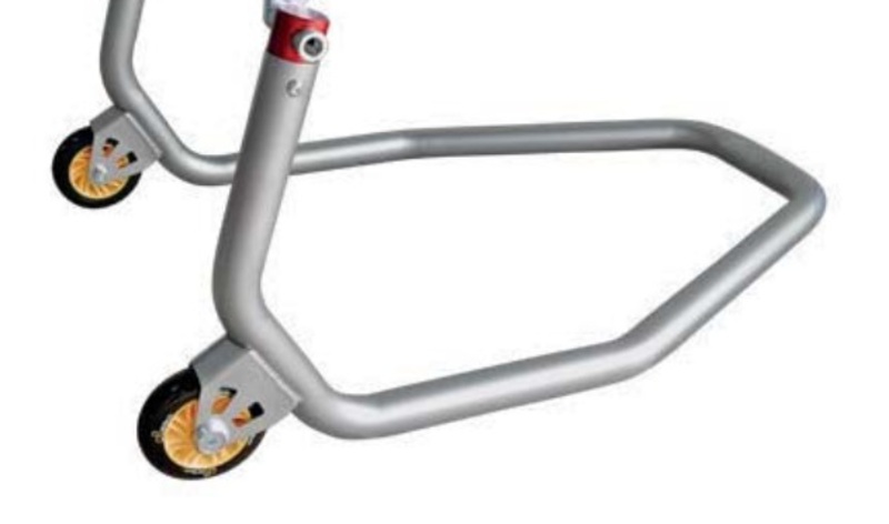 Béquille LighTech Arrière - supports diabolos - Inox