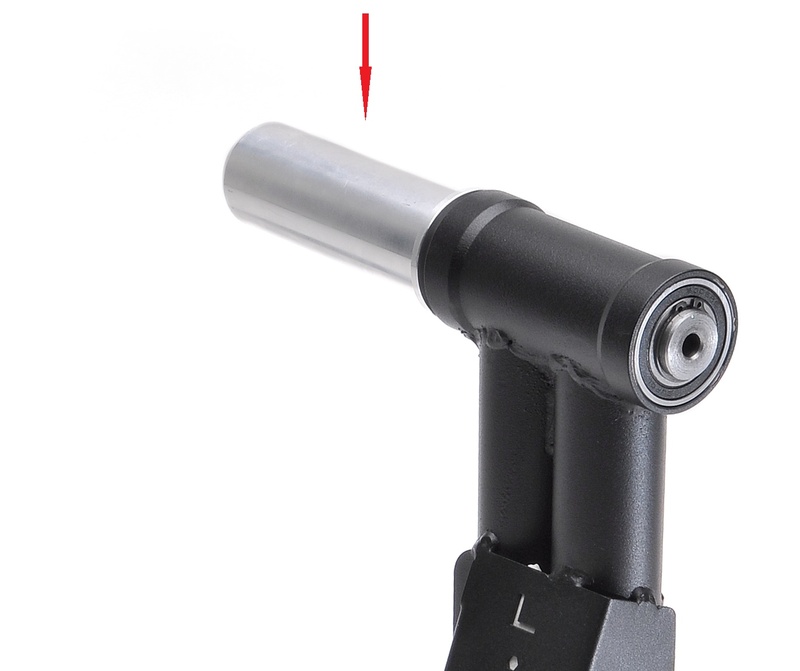 Axe Monobras LighTech arrière - Ø18mm